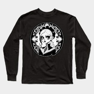 Gothic or Goth Witch | Dark Aesthetic Long Sleeve T-Shirt